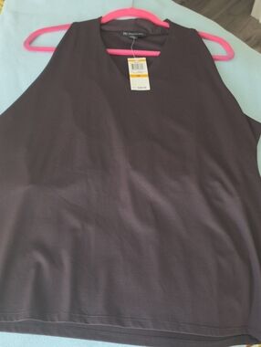 INC International Concepts V-Neck Sleeveless Camisole - Dark Plum